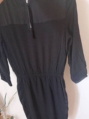 kombinezon viskoza: H&M XS (EU 34), bоја - Crna, Dugih rukava — 5