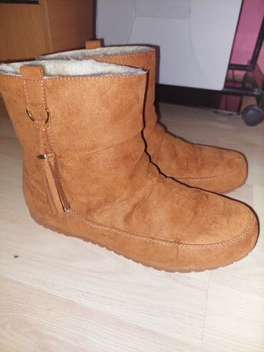 muske kozne jakne sa krznom: Ugg čizme, bоја - Braon, 41 — 1