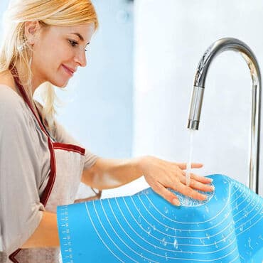 podloga za gletovanje: Nelepljiva silikonska podloga za testo Cook XXL Mat 70x50 cm Boja  — 11