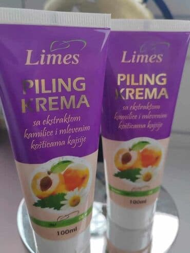 siberian wellness krema za problematičnu kožu: PILING KREMA 💜💜💜 Piling krema sa ekstraktom kamilice i mlevenim — 5
