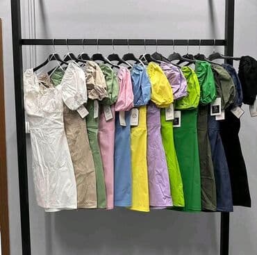 haljina mini maus: One size, bоја - Zelena, Koktel, klub, Kratkih rukava — 3