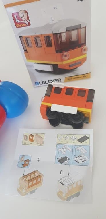 sorc za kupanje lacoste: Voz - Sluban, igracka za decu, kockice kao lego, imam puno igracaka za — 2