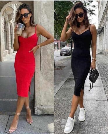 haljina od likre: One size, Koktel, klub, Na bretele — 3