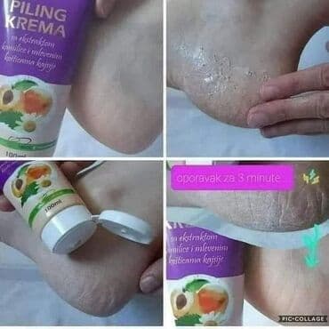 siberian wellness krema za problematičnu kožu: PILING KREMA 💜💜💜 Piling krema sa ekstraktom kamilice i mlevenim — 8