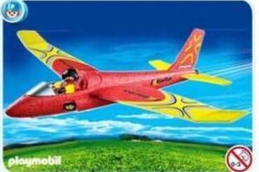 igracka set za nokte: PLAYMOBILE set AVION 48 cm Raspon krila - 50cm. Rasklopiv. Igra za — 2