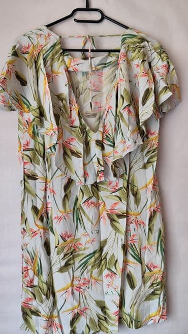 zara pončo: Zara M (EU 38), bоја - Šareno, Oversize, Kratkih rukava — 3