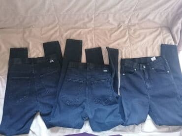 parka s: Teksas, Visok struk, Skinny — 3