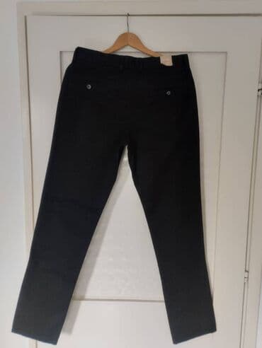 comma pantalone: Pantalone, Paulo Boselli, Klasične, bоја - Crna — 3