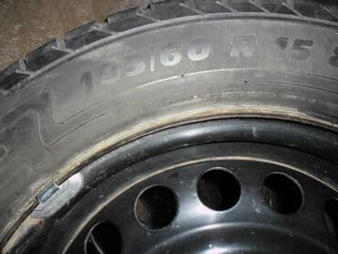 michelin merač pritiska u gumama: Tockovi za Mercedes 190,letnje gume Semperit 195/60x15 cola,sara na — 3