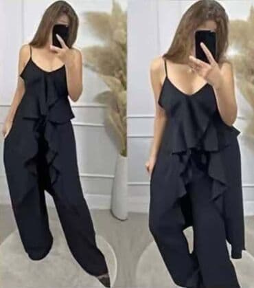 crni kombinezon zara: 9Fashion Woman — 7