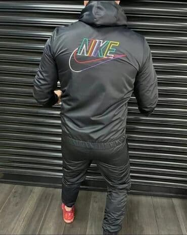 rebrasti kompleti: Komplet, S (EU 48), Nike, bоја - Crna, Mikrofiber — 3
