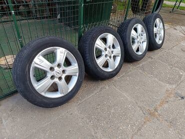 Vozila: Alu felne Opel Meriva 15 raspon rupa 5X110mm,centralna rupa — 1