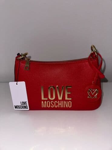 moschino parfem cena: Elegantna torbica, Moschino, Materijal: Koža — 2