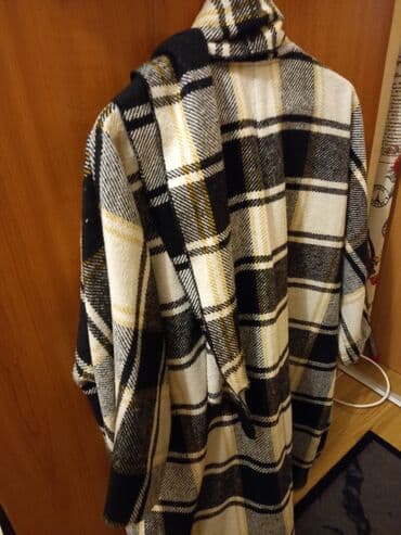 zenske bermude do kolena: 2XL (EU 44), Vuna, Na kopčanje, Karirani — 1