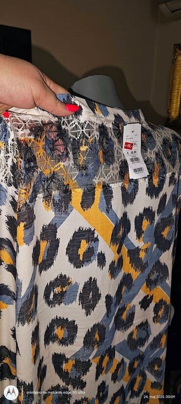 new yorker push up: 5XL (EU 50), Polyester, Animal, color - Multicolored — 4