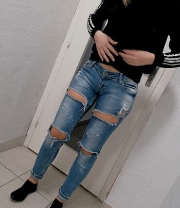 nesal jeans слике: Savršene Vel 26 Extra model i kvalitet Uvoz Francuska Malo nošene — 1