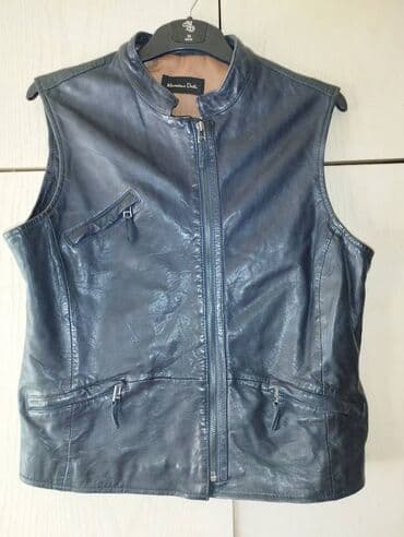 ramax novi sad: Massimo Dutti, L (EU 40), Koža, bоја - Crna — 5