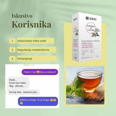 bio balance caj za mrsavljenje cena: Green biljna mešavina doprinosi mršavljenju i regulaciji metabolizma — 9