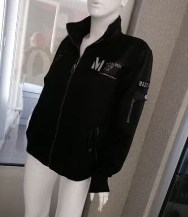 duks vel m: Duks, L (EU 52), XL (EU 54), bоја - Crna, Sa džepovima — 2