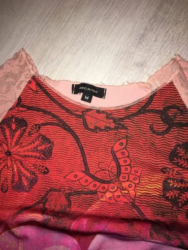 karo haljine modeli: S (EU 36), M (EU 38), L (EU 40), Cvetni, bоја - Roze — 2