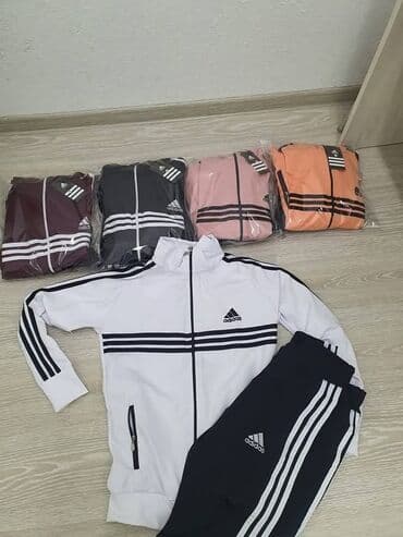 sportski sorcevi: Adidas, L (EU 40), Prugasti, bоја - Crna — 7