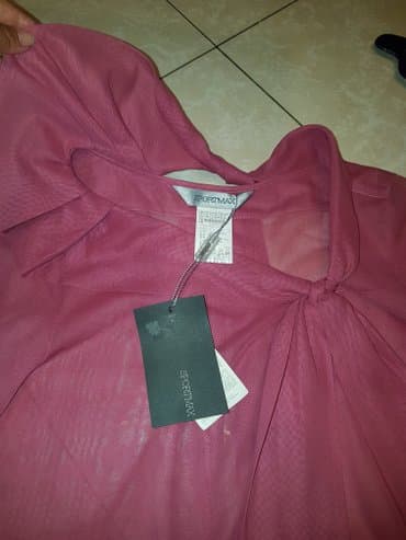 kosulja sa masnom: Max Mara, S (EU 36), Jednobojni, bоја - Bordo — 5