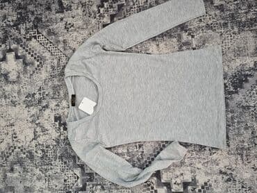 Bluze: 0101 Brand, S (EU 36), Pamuk, Jednobojni, bоја - Siva — 2