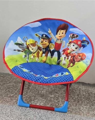 lidl tabure za decu: Dečija okrugla stolica sa motivom omiljenih crtanih junaka😍. Poseduje — 10