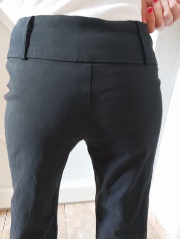 Pantalone: S (EU 36), Visok struk, Zvoncare — 6