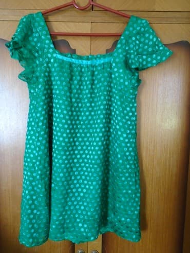 providne bluze od tila: S (EU 36), Svila, bоја - Zelena — 6
