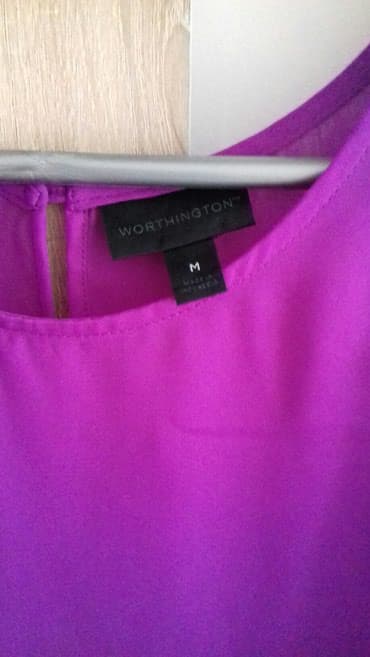 kargo pantalone h m: M (EU 38), color - Purple — 4