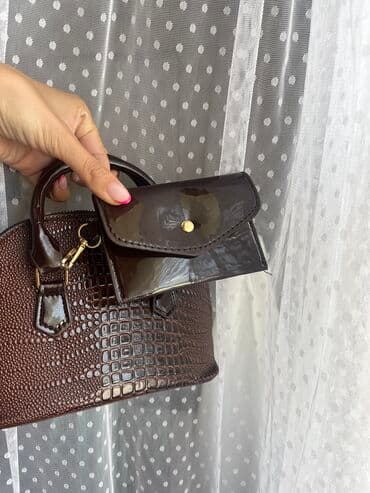 venecijanska maska: Elegantna torbica, Handmade, Materijal: Koža — 3