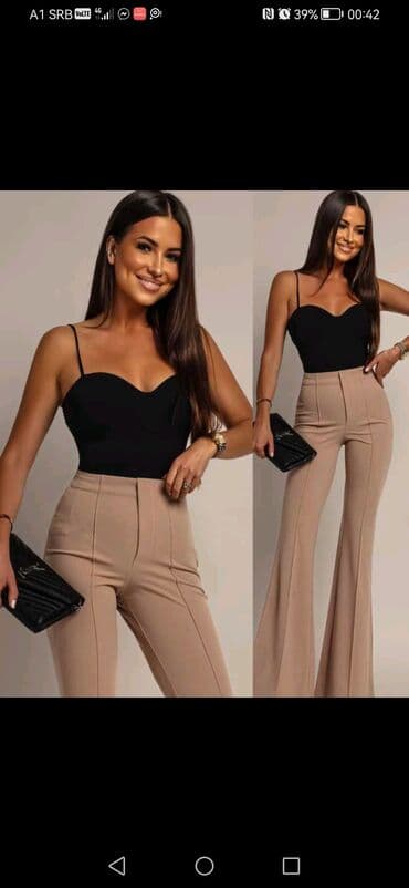 elegantni sorcevi: One size, Visok struk, Zvoncare — 1