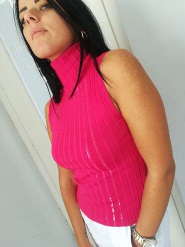 rolke rs: S (EU 36), Likra, bоја - Roze — 4