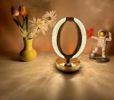 Home & Garden: Table lamp, color - Gold, New — 1