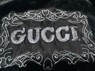crne lakovane mokasine: Gucci, L (EU 40), bоја - Crna — 2