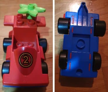 jeftine lego kocke: Lego duplo automobilcic auto igracka formula original. Cvet gratis — 2
