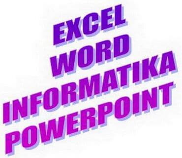 Obuka i kursevi: EXCEL, INFORMATIKA, WORD, POWERPOINT, WINDOWS - časovi Дајем часове — 1