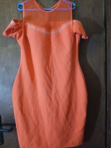 zara haljina s: 2XL (EU 44), bоја - Crvena, Večernji, maturski, Kratkih rukava — 1