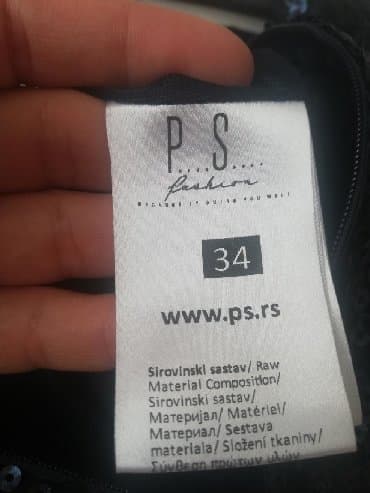 Lične stvari: S (EU 36), bоја - Tamnoplava, Kratkih rukava — 6