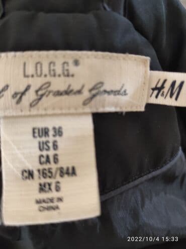 H&M, S (EU 36), Jednobojni, Sa postavom — 5