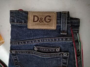 Lične stvari: Original dolce&gabbana farmerke, vel. 28. Made in italy — 3