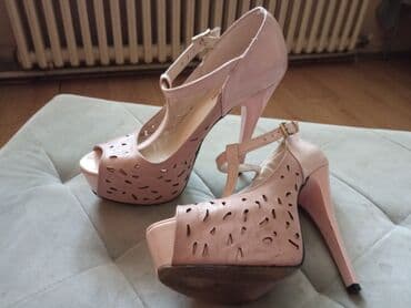 pink kombinezon: Sandale, 37 — 2