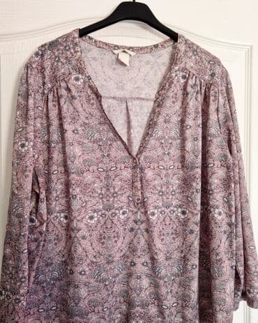 kućni ogrtač h m: H&M, XL (EU 42), Cvetni, bоја - Šareno — 3
