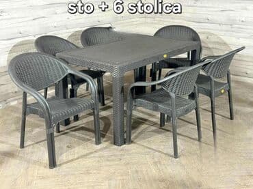 ikea sto i stolice za decu: 07. set 
200e — 1