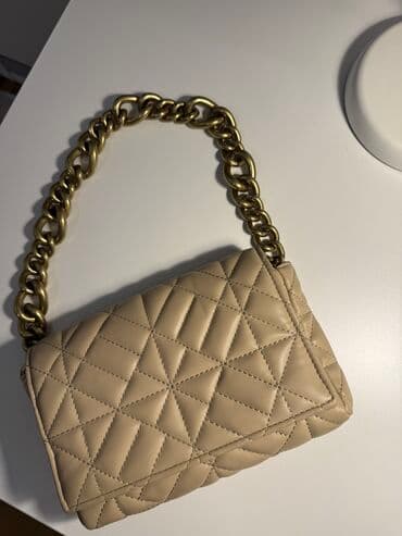 kozne putne torbe: Torba za rame, Zara, Materijal: Koža — 6