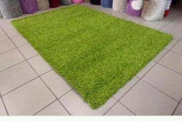Carpets & Floor Mats: Carpet, Rectangle, color - Green — 1