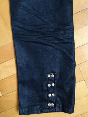 lidl pantalone: Nove farmerke. Velicina 28. Dužina 96, poluobim struka 35, dubina — 10