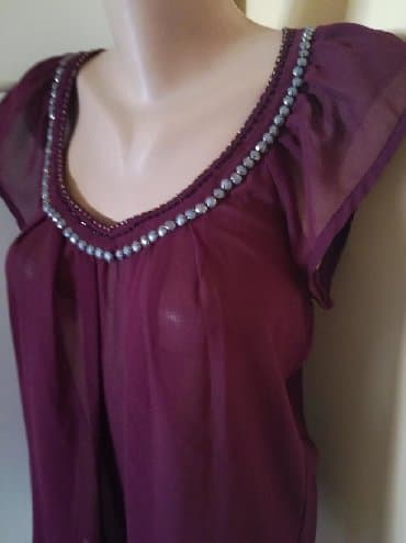 top model ranac: ONLY, S (EU 36), Poliester, bоја - Bordo — 2