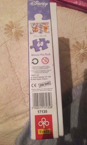 iznajmljivanje satora beograd: Disney puzzle winnie the pooh disney puzzle winnie the pooh, korišćene — 3